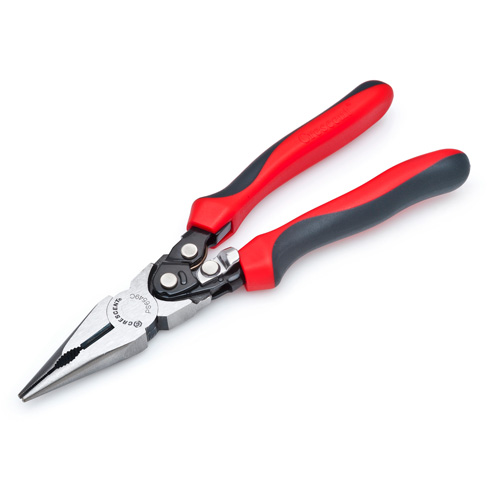 Pince coupante bec long diagonale &agrave; action compos&eacute;e et double mat&eacute;riau de s&eacute;rie Pro, 9" lo Equipex