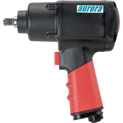 Heavy-Duty Composite Air Impact Wrench, 1/2" Drive, 1/4" NPT Air Inlet, 10000 No Load RPM Equipex
