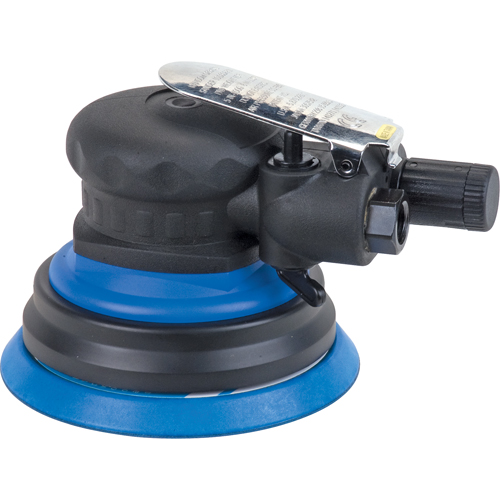 Ponceuse &agrave; mouvement orbital de 5" &agrave; double action, Entr&eacute;e 1/4" NPT, 10000 Tr/min Equipex