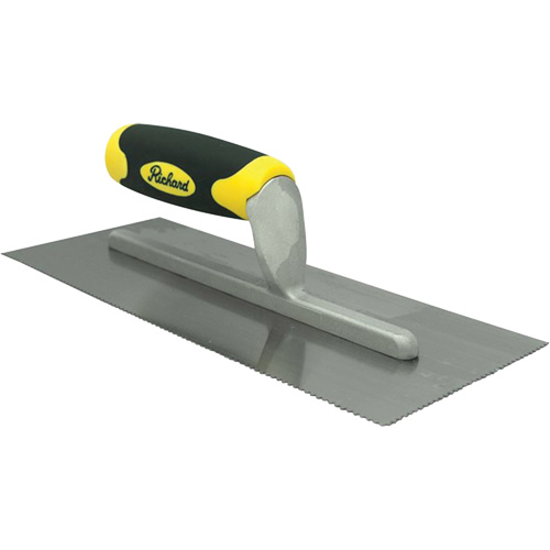 Truelle adh&eacute;sive V-Notch Ergo-Grip Equipex