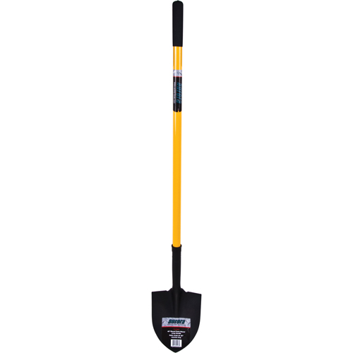 Pelles rondes, Lame Acier durci, Fibre de verre, Manche Droit Equipex