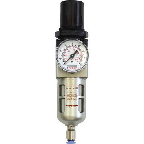Filtreur/r&eacute;gulateur modulaire, 1/2" NPTF, 150 psi, Capacit&eacute; de 1,6 oz liq. Equipex