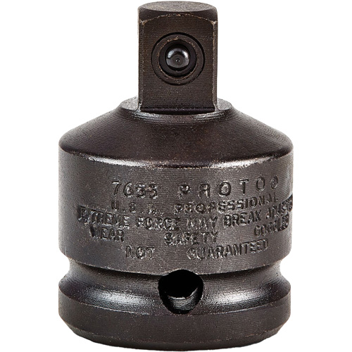 Douille adaptateur, Chocs, Prise 3/4", Douille 1/2", 2,0625" lo Equipex
