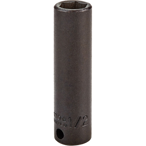 Douille, Chocs, 1/2", Prise 3/8", 6 pans, Profond Equipex