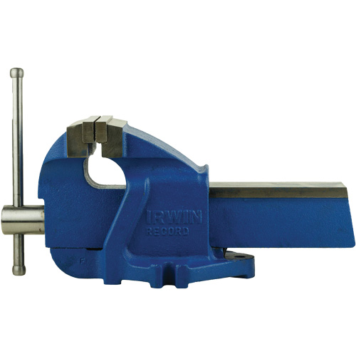 Heavy-Duty Fixed Base Bench Vise Equipex