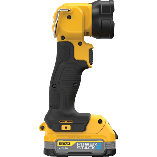 Lampe de travail Max, DEL, 110 lumens, 11 hres de fonctionnement, Bloc-pile Rechargeable, Plastique Equipex