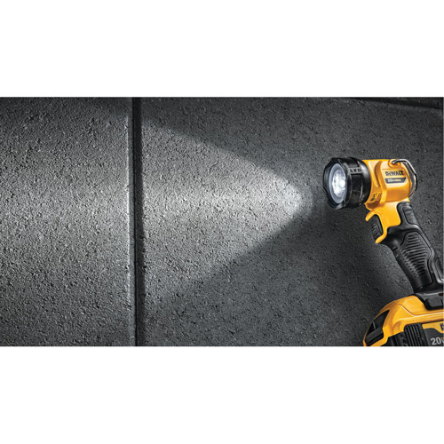 Lampe de travail Max, DEL, 110 lumens, 11 hres de fonctionnement, Bloc-pile Rechargeable, Plastique Equipex