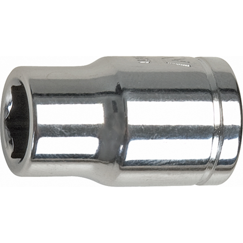 SAE Socket, 9/16", 1/2" Drive, 6 Points Equipex