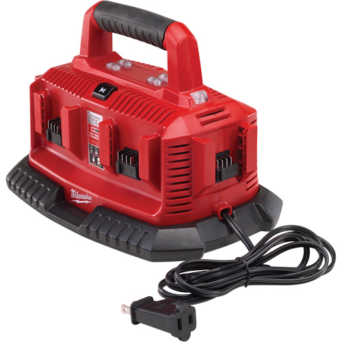 Chargeur de type s&eacute;quentiel pour six piles M18, 18 V, Lithium-ion Equipex
