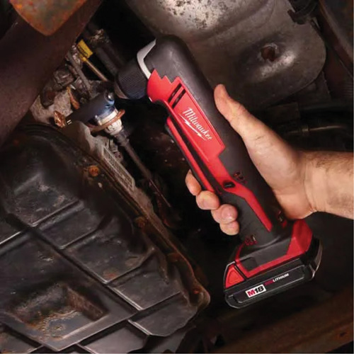 M18 Cordless Right Angle Drill (Tool Only), 18 V, 3/8" Chuck, Lithium-Ion Equipex