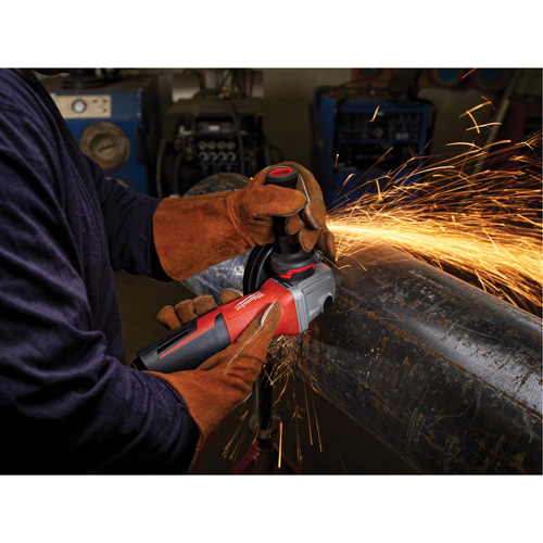 Small Paddle No-Lock Angle Grinder, 6", 120 V, 13 A, 9000 RPM Equipex