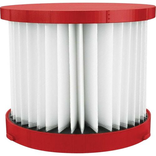 Dry Vacuum Filter, Hepa, Fits 1.6 - 2.5 US gal. Equipex