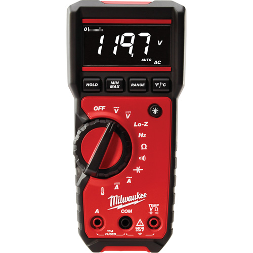 Multim&egrave;tre TRMS, Tension c.a./c.c., Courant c.a./c.c. Equipex