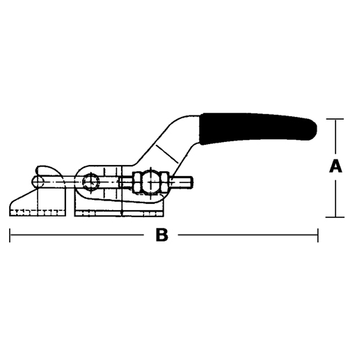 Latch Clamps - 300 Series, 360 lbs. Clamping Force Equipex
