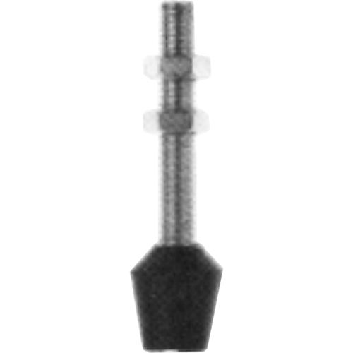 Replacement Spindles & Accessories - Flat-Tip Bonded Neoprene Caps Equipex