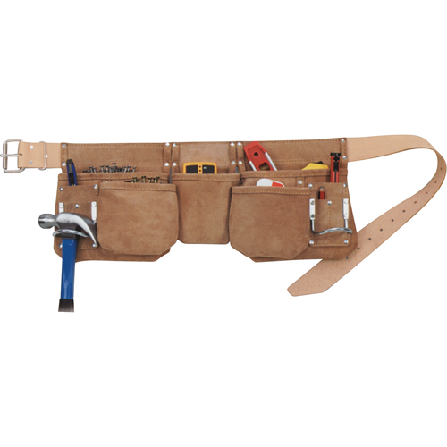 Tabliers de compagnon menuisier, Cuir, Havane Equipex