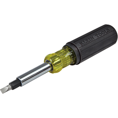 Tournevis/tourne-&eacute;crous multi embouts robuste, 7-9/10" lo, Prise Coussin&eacute;e Equipex