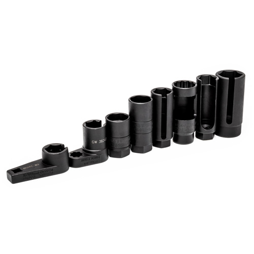 Jeu de douilles de capture & rel&acirc;chement 3/8" & 1/2" Equipex