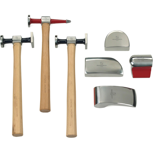 Jeu d'outils pour carrosserie, 7 morceaux Equipex