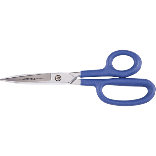 Cisaille robuste, Longueur de coupe de 3", Poign&eacute;e Anneaux Equipex