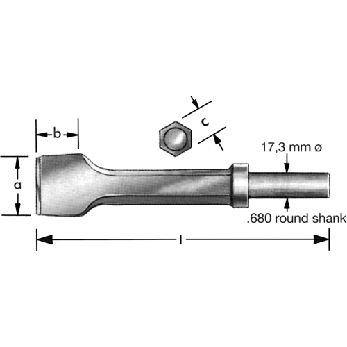 Burin pneumatique a/collier de r&eacute;tention Equipex