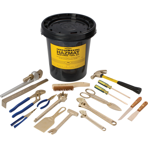 Trousses d'outils mati&egrave;res dangereuses 17 morceaux Equipex