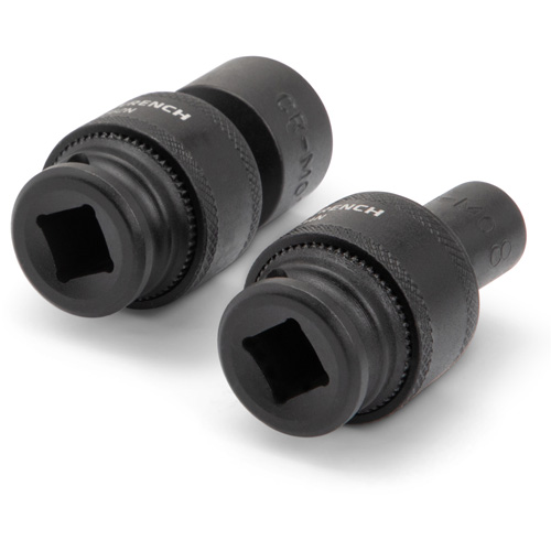 15-Piece 3/8" Drive 6 Point Universal Impact Metric Flex Socket Set Equipex