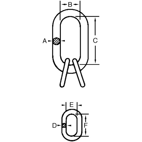Maillon maître Cam-Alloy Equipex