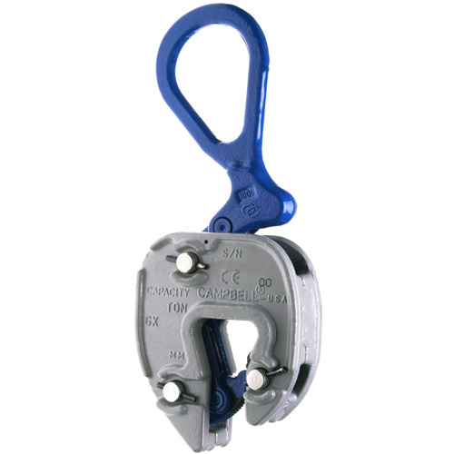 GX Plate Clamp, 2000 lbs. (1 tons), 3/4" - 1-3/8" Jaw Opening Equipex