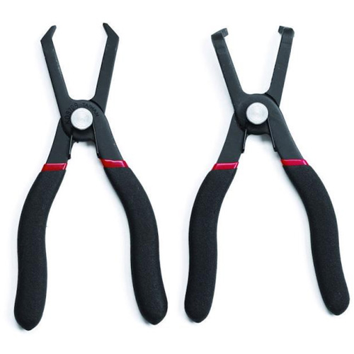 30° & 80° Offset Push Pin Plier Set, 2 Pieces Equipex