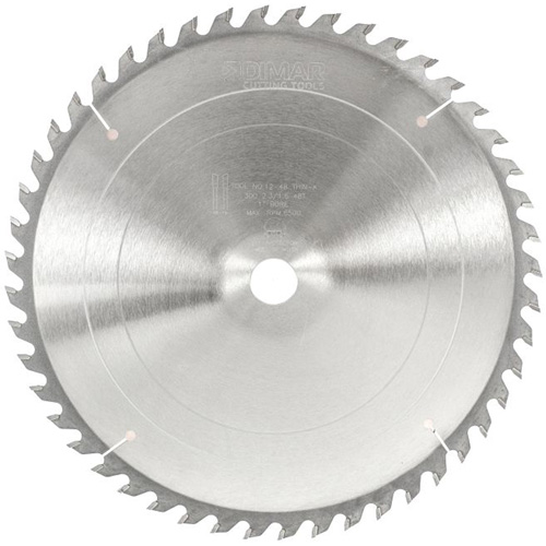 Lame de scie industrielle - coupe en travers &agrave; voie &eacute;troite, 12", 48 dents, Pour Bois Equipex