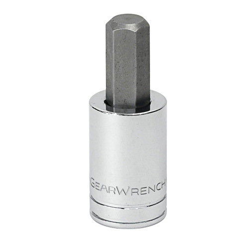 Hex Bit Socket, 1/16" x 1-17/32" L, 1/4" Drive Equipex