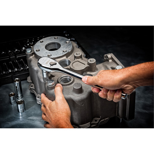 6 Point 120XP SAE/Metric Mechanics Tool Set Equipex