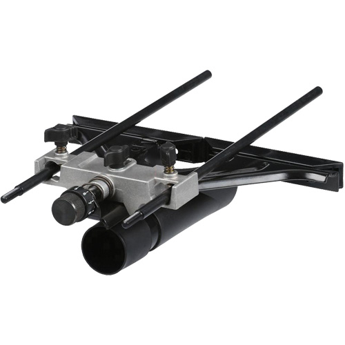 Guide de coupe pour toupie avec connexion pour aspirateur de poussi&egrave;res Equipex