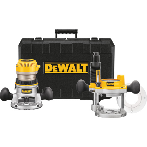 Fixed Base & Plunge Router Combo Kit Equipex