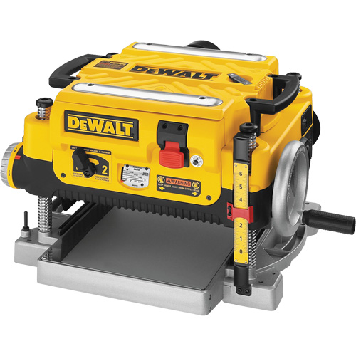 2-Speed Thickness Planer, 19-3/4" W x 22-1/2" L x 13-1/2" H, 20000 RPM No Load Speed Equipex