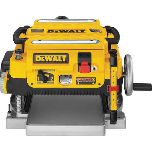 2-Speed Thickness Planer, 19-3/4" W x 22-1/2" L x 13-1/2" H, 20000 RPM No Load Speed Equipex