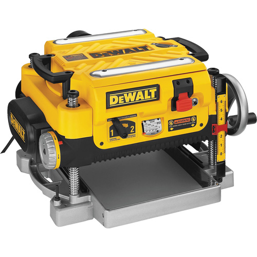 2-Speed Thickness Planer, 19-3/4" W x 22-1/2" L x 13-1/2" H, 20000 RPM No Load Speed Equipex