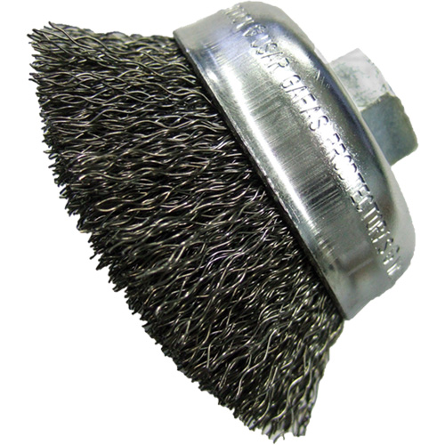 Brosses-boisseau &agrave; fils cr&ecirc;p&eacute;s 5" Equipex