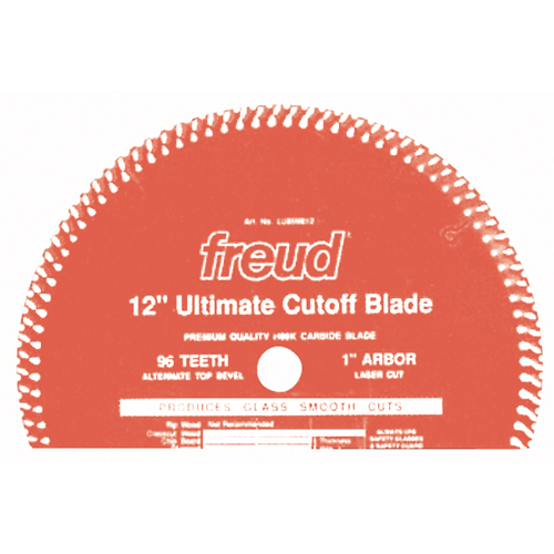 Lames de scie industrielle TCS - finition et coupe en travers, 8", 64 dents, Pour Bois Equipex