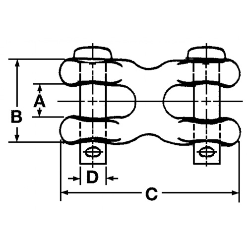 Twin Clevis Link Equipex