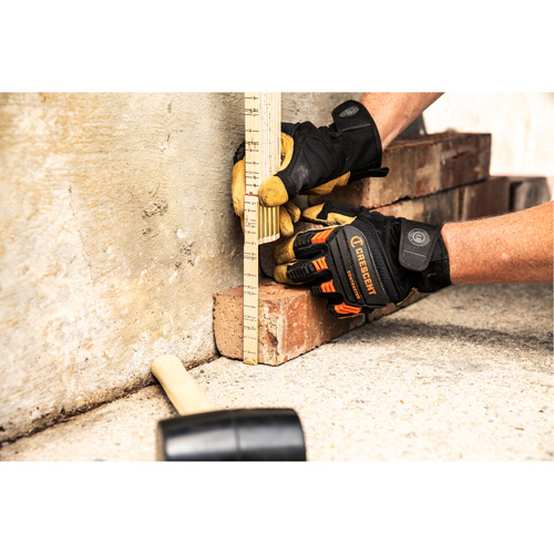 Red End&reg; Oversized Brick Mason Rule, 6' L, Wood, 1/16" Graduations Equipex