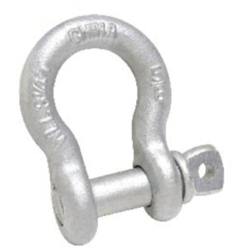 Anchor Shackle, 3/16", Screw Pin, Hot Dip Galvanized Equipex