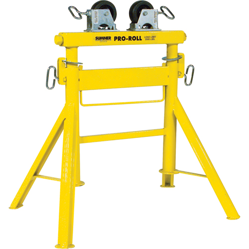 Pro Roll Pipe Stand, 2000 lbs. Load Capacity, 36" Pipe Capacity Equipex