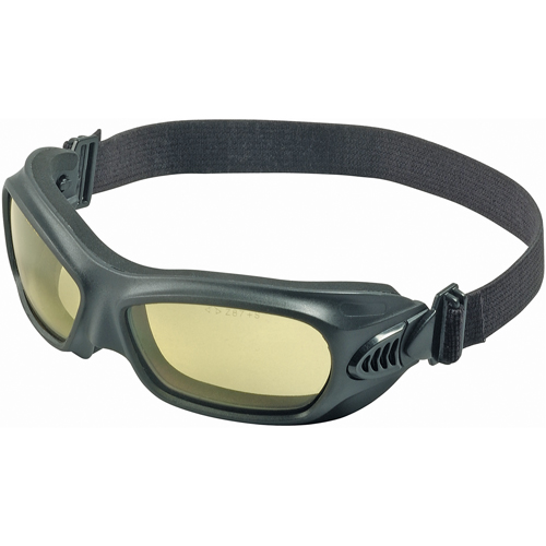 Lunettes &agrave; coques de s&eacute;curit&eacute; Wildcat de KleenGuard, Lentille Gris, Antibu&eacute;e, Ventilation Directe Equipex
