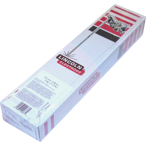 &eacute;lectrodes enrob&eacute;es en acier doux Fleetweld 37+, E6013, 5/32" dia. Equipex