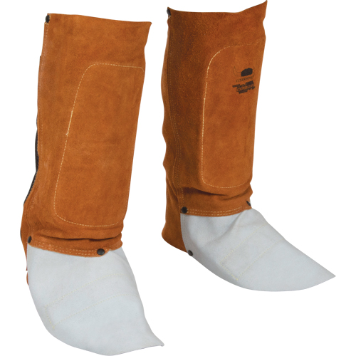 Gu&ecirc;tres en cuir, 14" lo, Lava Brown Equipex
