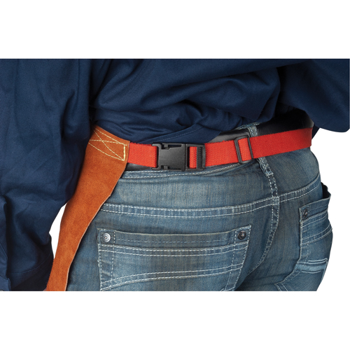 Tablier en cuir, Taille, 24" lo, Lava Brown Equipex