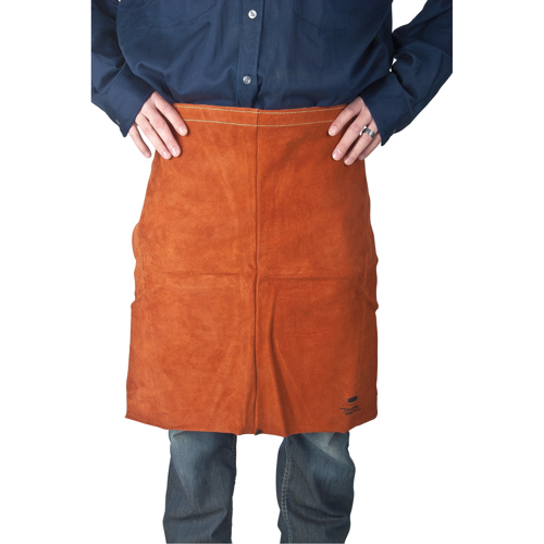 Tablier en cuir, Taille, 24" lo, Lava Brown Equipex