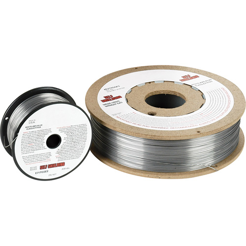 Fils fourr&eacute;s &agrave; autoprotection en d'acier doux, Dia. 0,035", E71TGS, 2 lb Equipex